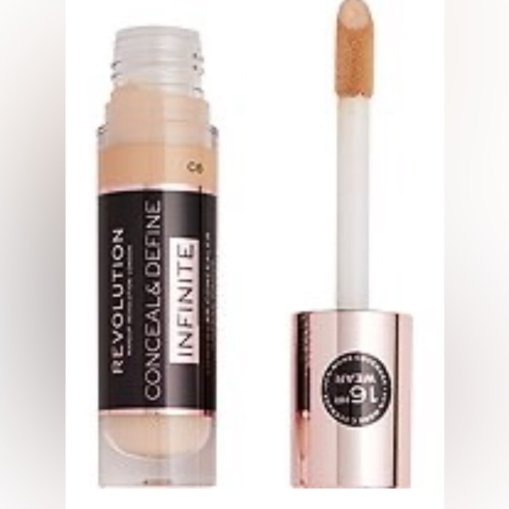 Revolution Conceal & Define Infinite Long Wear Concealer C-6 Crease Proof